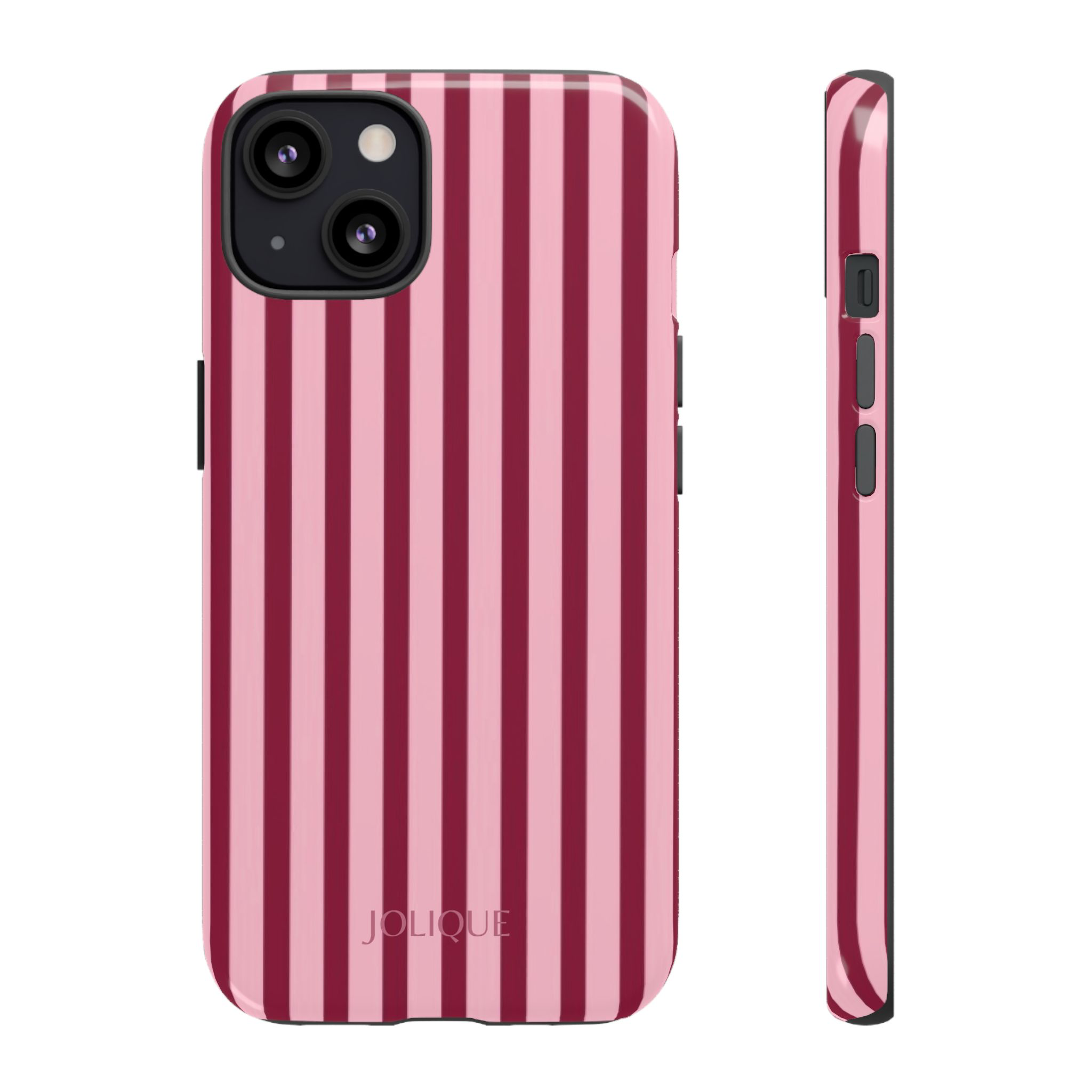 STRIPE CASE - PLUM